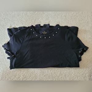Black Kate Spade Gem Tee - Size M